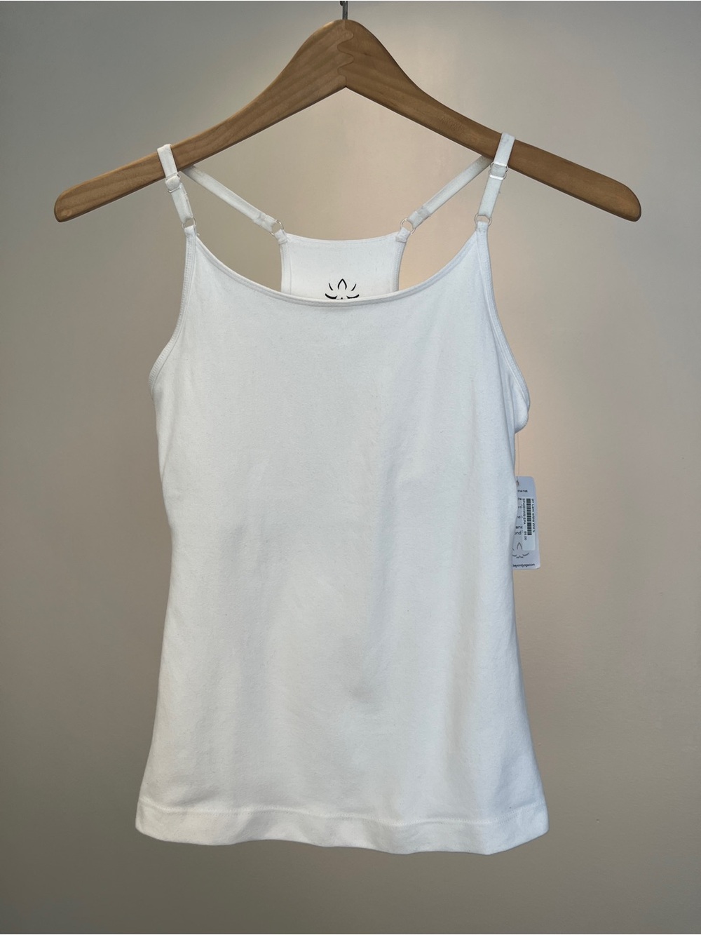 Beyond Yoga BY Cami w Bra White S